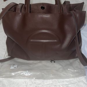 Telfar medium chocolate